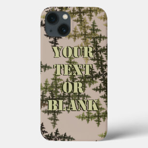 Fractal Camouflage - Summer iPhone 13 Case