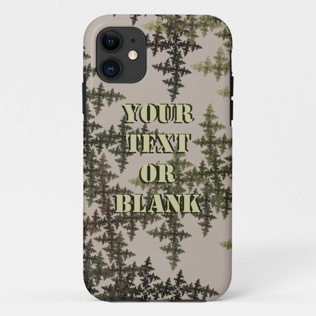 Fractal Camouflage - Summer Case-Mate iPhone Case (Back)