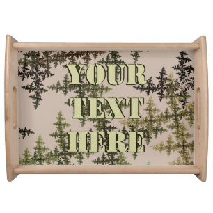 Fractal Camouflage - Summer Serving Tray