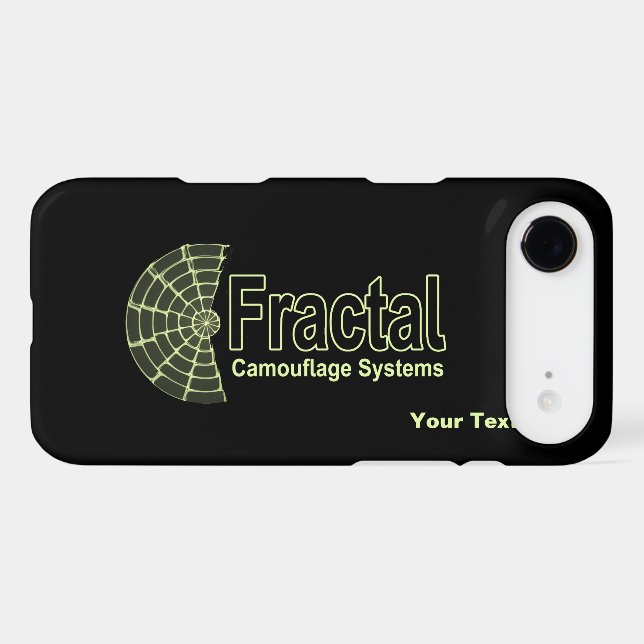 Fractal Camouflage Systems Logo Case-Mate iPhone Case (Back (Horizontal))
