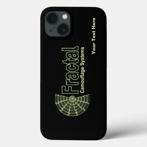 Fractal Camouflage Systems Logo iPhone 13 Case