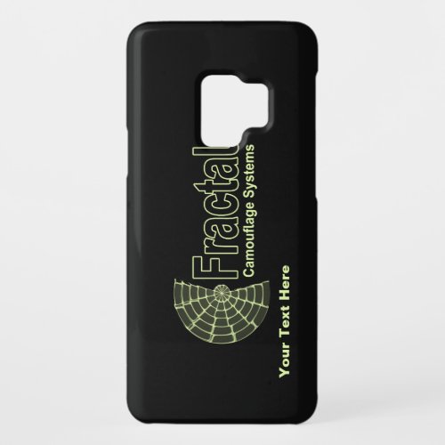 Fractal Camouflage Systems Logo Case_Mate Samsung Galaxy S9 Case