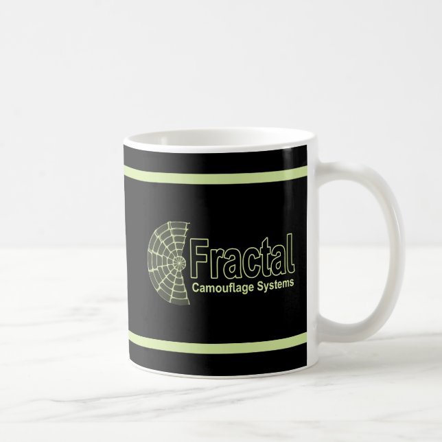 Fractal Camouflage Systems Logo Coffee Mug (Right)