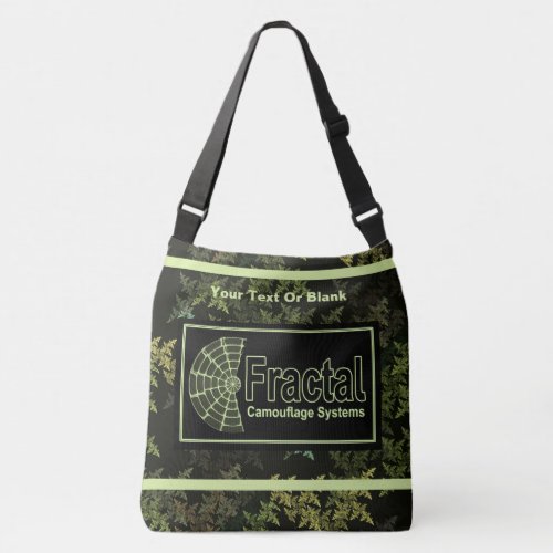 Fractal Camouflage Systems Logo Crossbody Bag