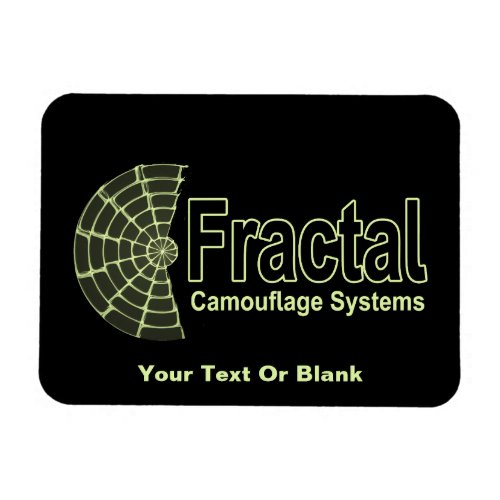 Fractal Camouflage Systems Logo Magnet