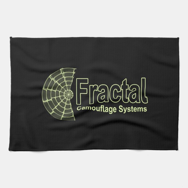 Fractal Camouflage Systems Logo Towel (Horizontal)