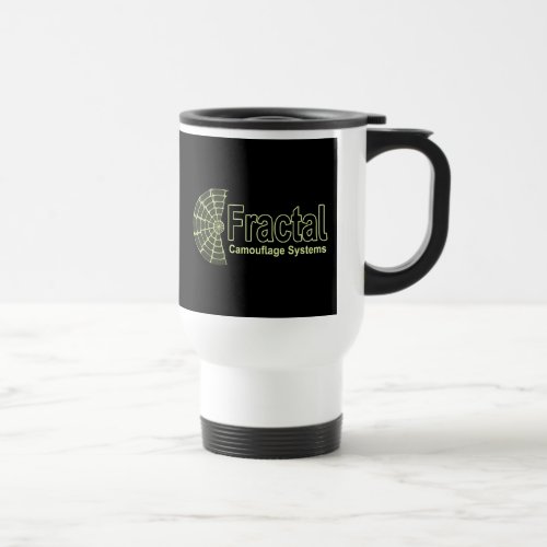 Fractal Camouflage Systems Logo Travel Mug