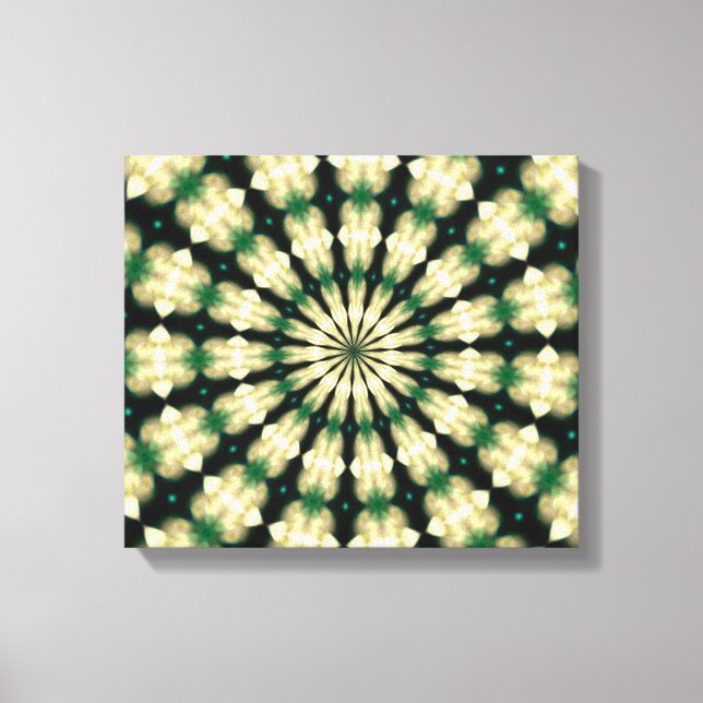 fractal canvas print (Front)