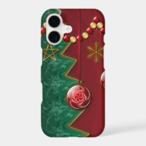 Fractal Celebration Christmas iPhone Case-Mate 17 Case