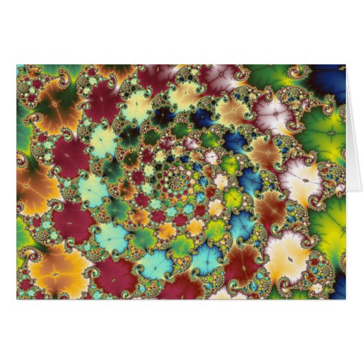 Fractal Cells - Fractal Card (Front Horizontal)