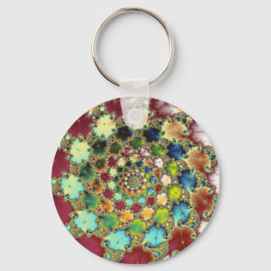Fractal Cells - Fractal Keychain