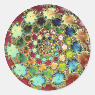 Fractal Cells - Fractal Sticker