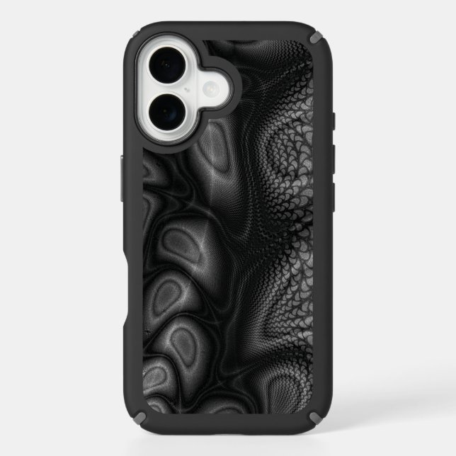 Fractal Cells Speck iPhone Case (Front)