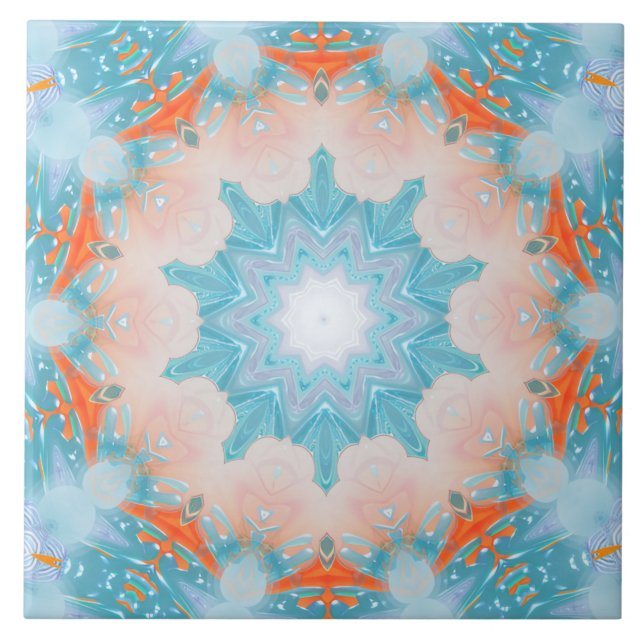 Fractal Ceramic Tile (Front)
