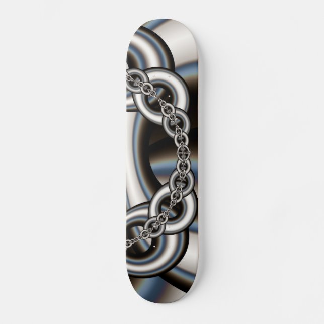 fractal chains skateboard (Front)
