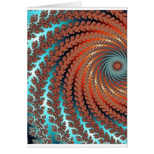 Fractal Color Image Cards (Front)