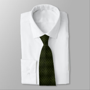 Fractal Conifer Forest Neck Tie