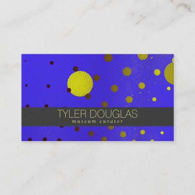 Fractal | Contemporary Business Card (Front)