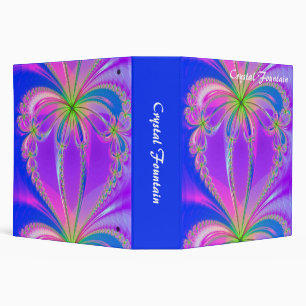 Fractal - Crystal Fountain  (2.0in) Binder