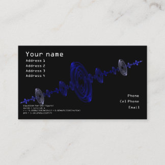 Fractal Drops Buisness Card