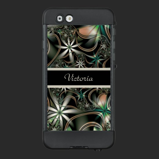 Fractal Elegant Flowers LifeProof NÜÜD iPhone 6 Case