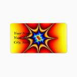 Fractal Emblem - Fractal Art Label