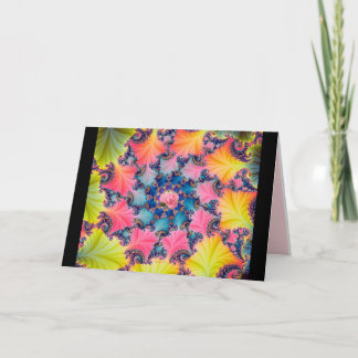 Fractal Fantasy (card) Holiday Card