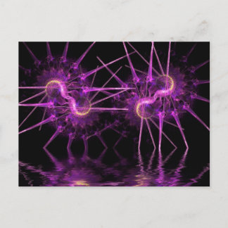 Fractal Fantasy Insect Postcards