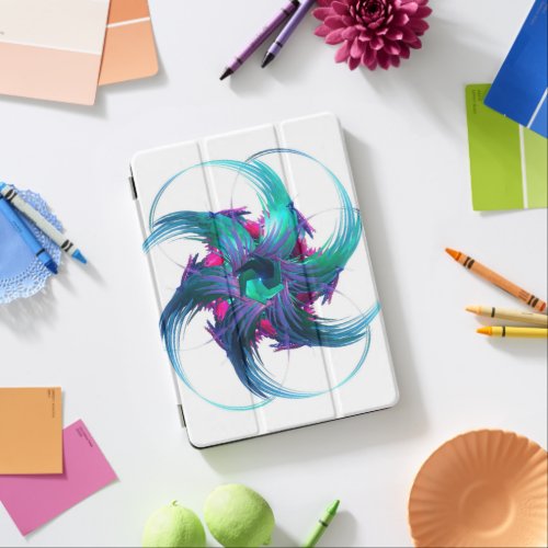 Fractal Fantasy Swirls iPad Smart Cover