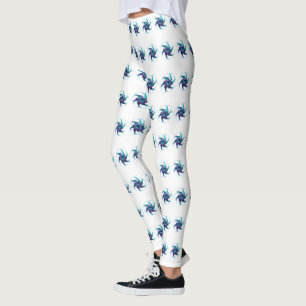 Fractal Fantasy Swirls Leggings