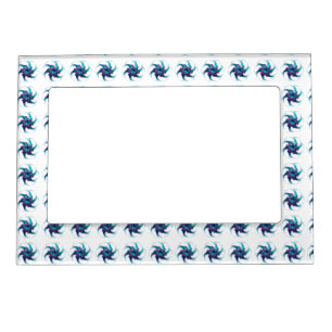 Fractal Fantasy Swirls Magnetic Frame