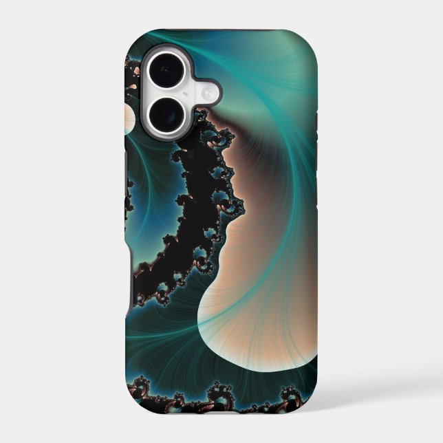 fractal feather Case-Mate iPhone case (Back)