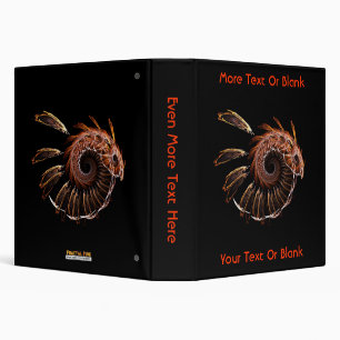 Fractal Firebird 3 Ring Binder
