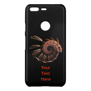 Fractal Firebird Uncommon Google Pixel Case