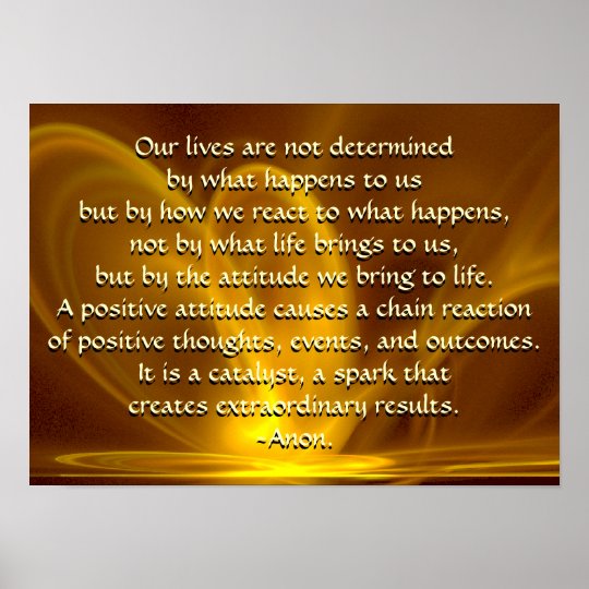 Fractal Firefly with Quotation Poster