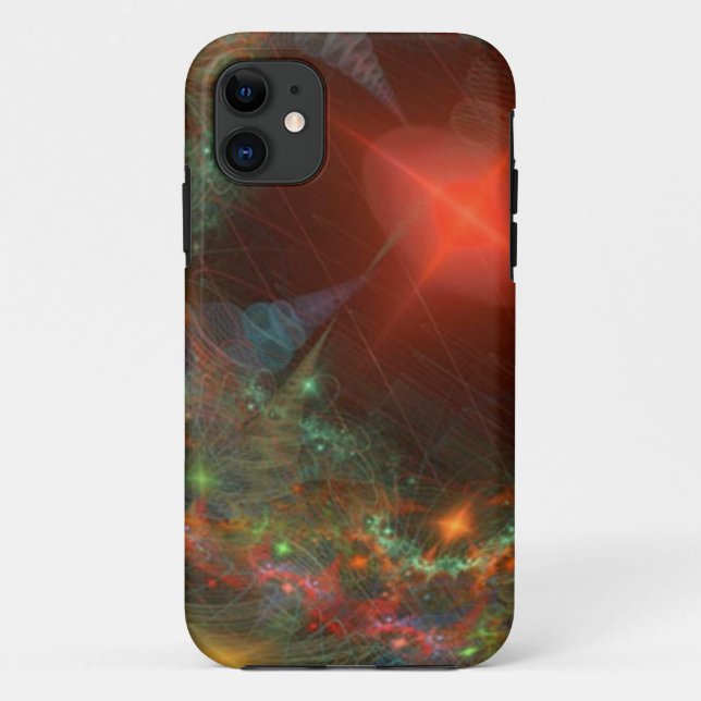 Fractal Flare iPhone 5 Case (Back)