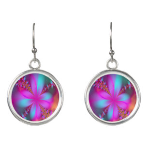 Fractal Flower Earrings