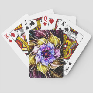 fractal flower poker cards
