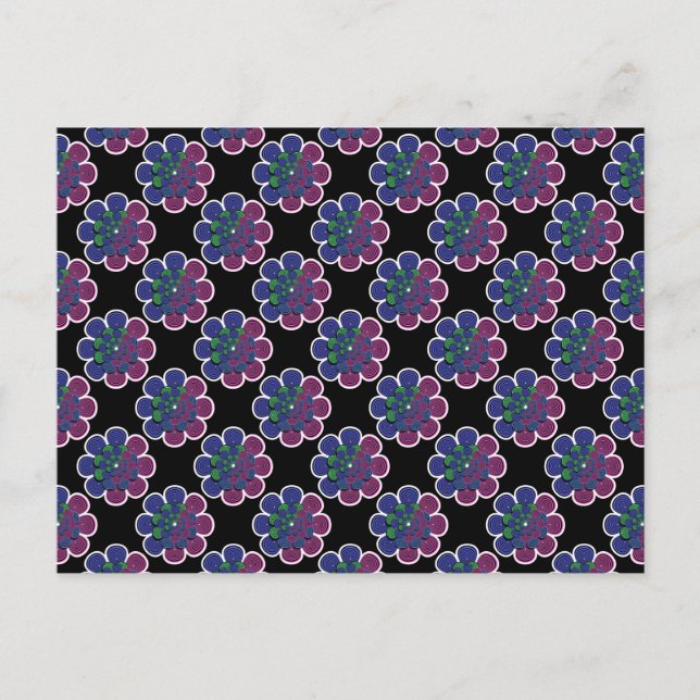 Fractal Flower Postcard (Front)