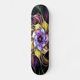 fractal flower skateboard