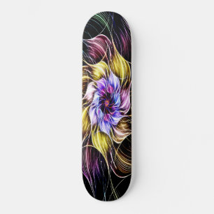 fractal flower skateboard