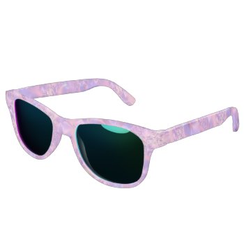 Fractal Flower Sunglasses by atteestude at Zazzle