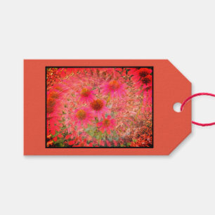 Fractal Flowers Gift Tag
