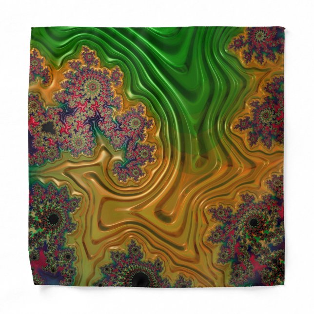 Fractal Forest Bandana (Front)