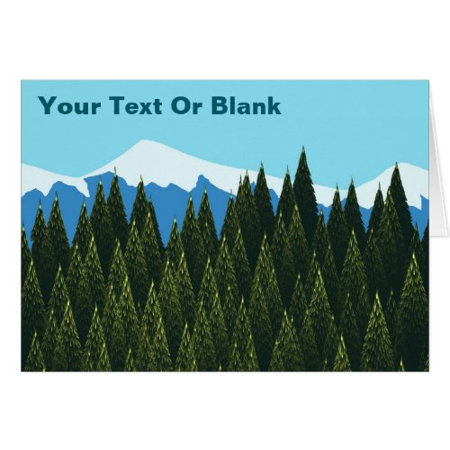 Fractal Forest Cards