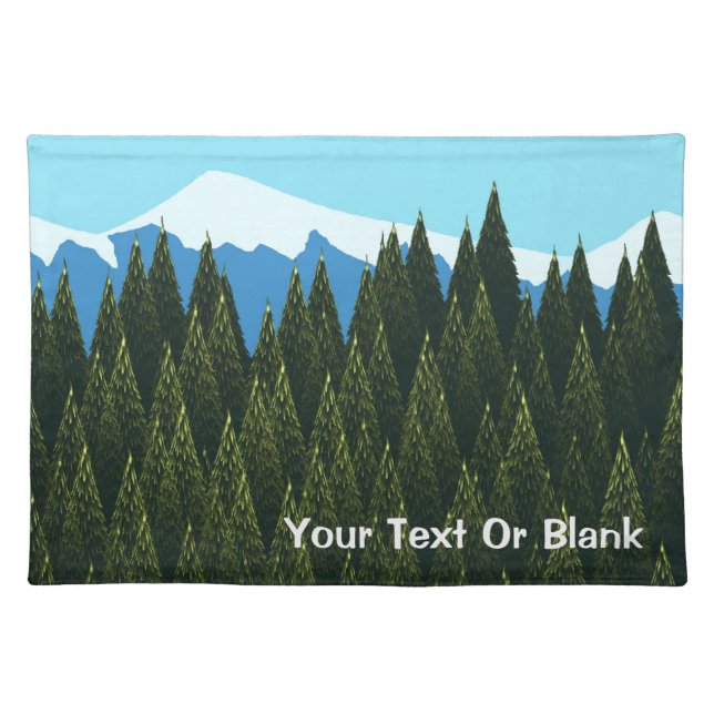Fractal Forest Placemat (Front)