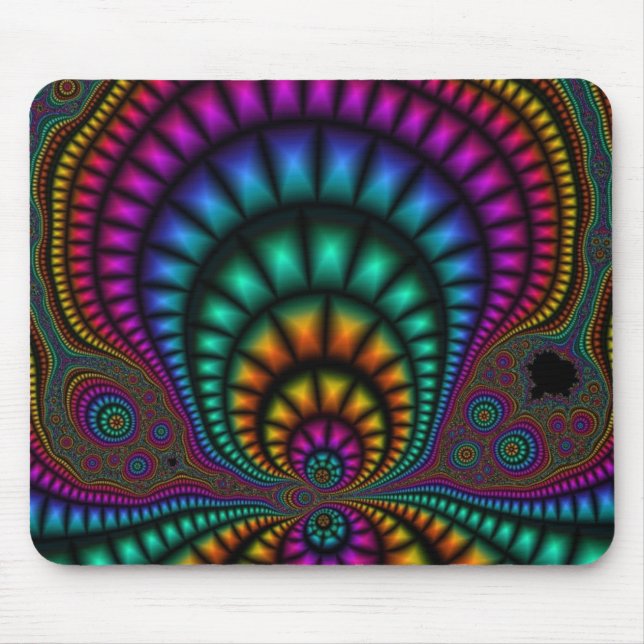 Fractal Funhouse Mousepad (Front)