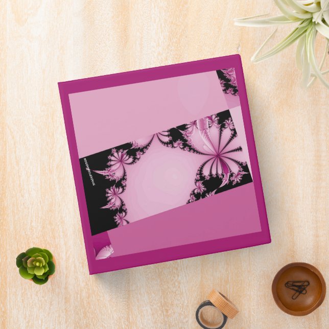 Fractal Garden thulian 3 Ring Binder (In Situ)