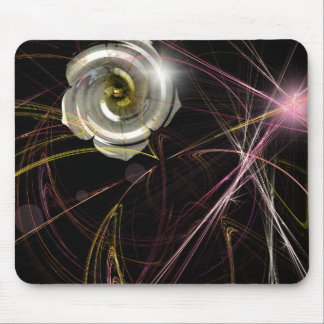 "Fractal Gardenia" Mousepad