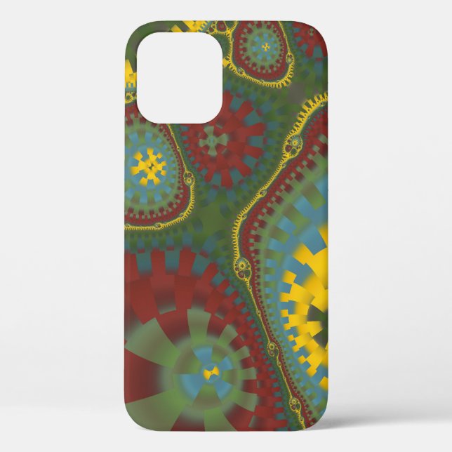 Fractal Gears  Case-Mate iPhone Case (Back)